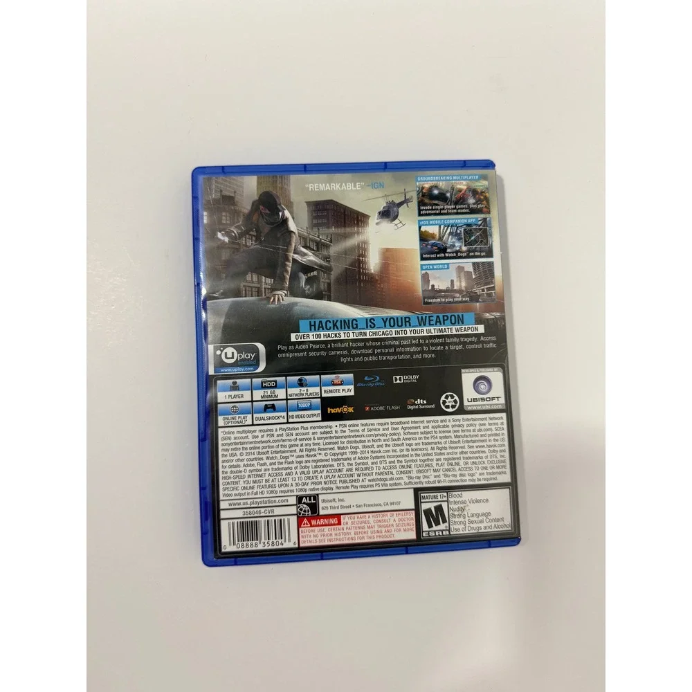 Ubisoft watch dogs